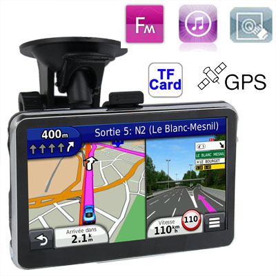 L2800 5.0 inch 480*272 Pixels TFT Touch Screen Car GPS NavigatorBuilt 4GB Memory and Map